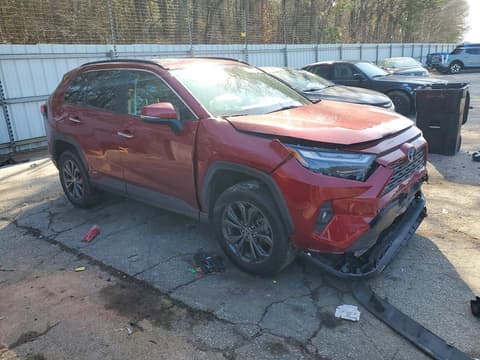 2022 Toyota RAV4, VIN JTMD6RFV8ND052158. Фото 4 з 6 з аукціону Copart. Каталог авто зі США OpenDataCar.