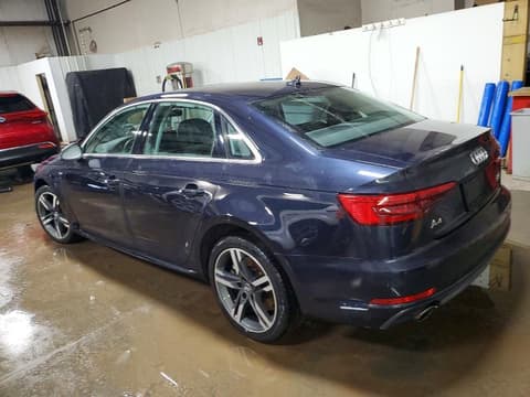 2017 Audi A4, VIN WAUENAF49HN040158. Фото 2 з 6 з аукціону Copart. Каталог авто зі США OpenDataCar.