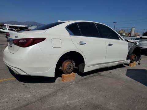 2019 Infiniti Q50, VIN JN1EV7APXKM543284. Фото 3 з 6 з аукціону Copart. Каталог авто зі США OpenDataCar.