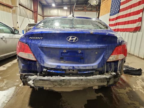 2012 Hyundai Accent, VIN KMHCT4AEXCU087548. Zdjęcie 6 z 6 z aukcji Copart. Katalog aut z USA OpenDataCar.