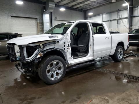 2019 Ram 1500, VIN 1C6SRFFT1KN568970. Фото 1 з 6 з аукціону Copart. Каталог авто зі США OpenDataCar.