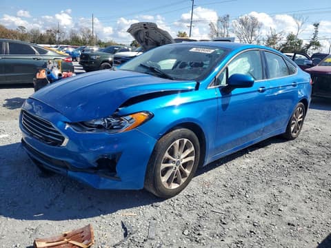 2020 Ford Fusion, VIN 3FA6P0HD1LR161304. Фото 1 з 6 з аукціону Copart. Каталог авто зі США OpenDataCar.