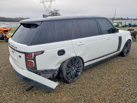 2020 Land rover Range Rover, VIN SALGS5SE1LA406925. Фото 3 з 6 з аукціону Copart. Каталог авто зі США OpenDataCar.