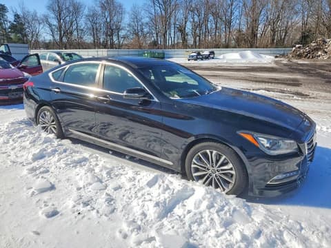 2017 Genesis G80, VIN KMHGN4JE3HU177370. Фото 4 з 6 з аукціону Copart. Каталог авто зі США OpenDataCar.