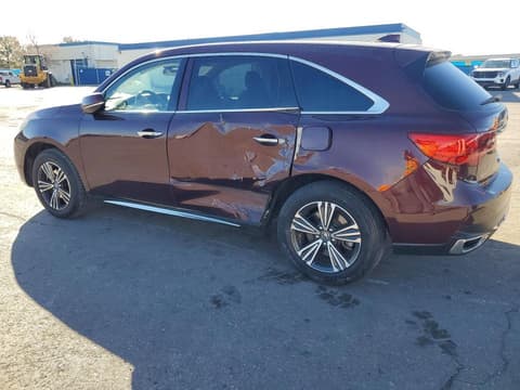 2017 Acura MDX, VIN 5FRYD3H36HB011734. Фото 2 з 6 з аукціону Copart. Каталог авто зі США OpenDataCar.