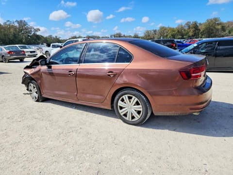 2017 Volkswagen Jetta, VIN 3VW167AJ2HM240580. Фото 2 з 6 з аукціону Copart. Каталог авто зі США OpenDataCar.