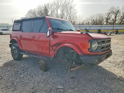 2023 Ford Bronco, VIN 1FMDE5DH2PLB17003. Фото 4 из 6 с аукциона Copart. Каталог авто из США OpenDataCar.