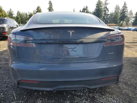 2021 Tesla Model S, VIN 5YJSA1E6XMF433695. Фото 6 из 6 с аукциона Copart. Каталог авто из США OpenDataCar.