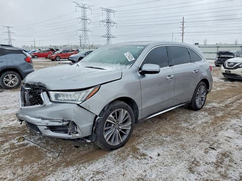 2017 Acura MDX, VIN 5J8YD4H53HL003114. Фото 1 з 6 з аукціону Copart. Каталог авто зі США OpenDataCar.