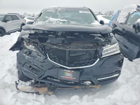 2014 Acura MDX, VIN 5FRYD4H45EB020807. Фото 5 з 6 з аукціону Copart. Каталог авто зі США OpenDataCar.