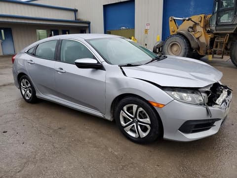 2018 Honda Civic, VIN 2HGFC2F5XJH534251. Фото 4 з 6 з аукціону Copart. Каталог авто зі США OpenDataCar.