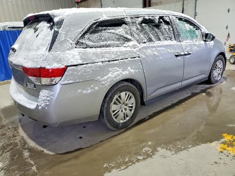 2017 Honda Odyssey, VIN 5FNRL5H27HB001628. Фото 3 з 6 з аукціону Copart. Каталог авто зі США OpenDataCar.