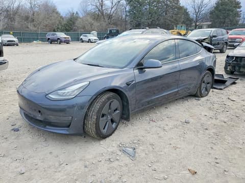 2022 Tesla Model 3, VIN 5YJ3E1EB0NF259711. Фото 1 з 6 з аукціону Copart. Каталог авто зі США OpenDataCar.