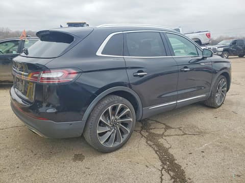 2020 Lincoln Nautilus, VIN 2LMPJ8K98LBL31448. Фото 3 из 6 с аукциона Copart. Каталог авто из США OpenDataCar.