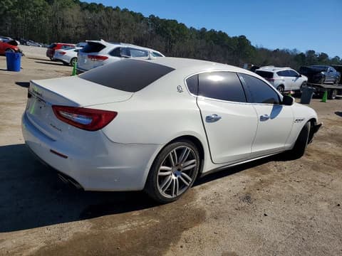 2017 Maserati Quattroporte, VIN ZAM56RPA4H1211520. Фото 3 з 6 з аукціону Copart. Каталог авто зі США OpenDataCar.