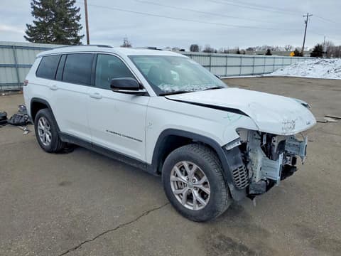 2022 Jeep Grand Cherokee L, VIN 1C4RJKBG6N8588652. Фото 4 из 6 с аукциона Copart. Каталог авто из США OpenDataCar.