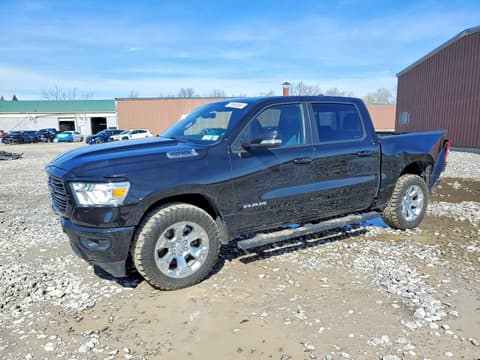 2019 Ram 1500, VIN 1C6SRFFT7KN874233. Фото 1 з 6 з аукціону Copart. Каталог авто зі США OpenDataCar.