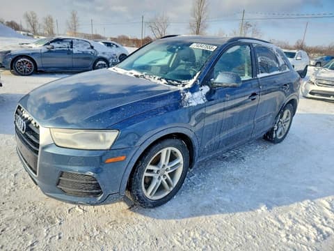 2017 Audi Q3, VIN WA1ECCFS8HR006153. Фото 1 з 6 з аукціону Copart. Каталог авто зі США OpenDataCar.