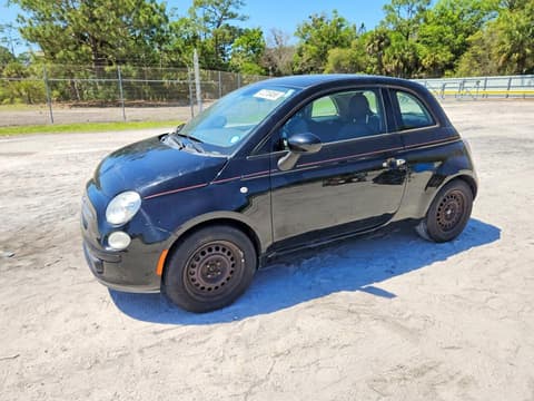 2015 Fiat 500, VIN 3C3CFFAR1FT750440. Фото 1 з 6 з аукціону Copart. Каталог авто зі США OpenDataCar.
