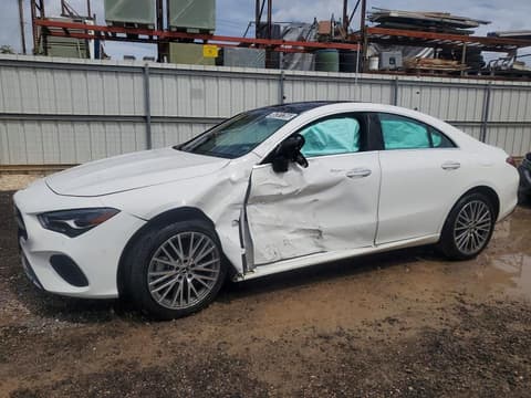 2025 Mercedes-benz CLA-Class, VIN W1K5J4GB9SN522655. Фото 1 з 6 з аукціону Copart. Каталог авто зі США OpenDataCar.