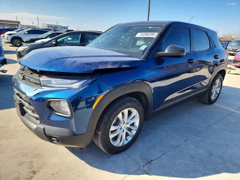 2021 Chevrolet Trailblazer, VIN KL79MMS27MB026393. Zdjęcie 1 z 6 z aukcji Copart. Katalog aut z USA OpenDataCar.