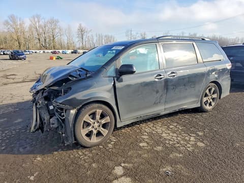 2016 Toyota Sienna, VIN 5TDXK3DC1GS696311. Фото 1 з 6 з аукціону Copart. Каталог авто зі США OpenDataCar.