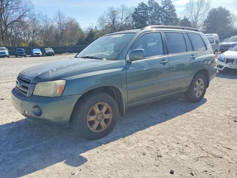2004 Toyota Highlander, VIN JTEDP21A640001624. Фото 1 з 6 з аукціону Copart. Каталог авто зі США OpenDataCar.
