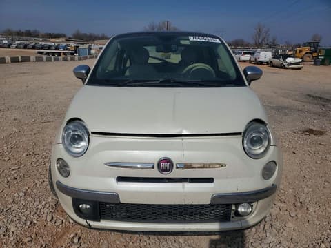 2013 Fiat 500, VIN 3C3CFFCR3DT513782. Фото 5 з 6 з аукціону Copart. Каталог авто зі США OpenDataCar.