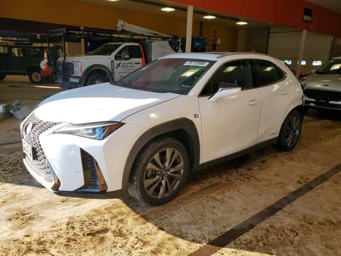 2021 Lexus UX 250h, VIN JTHR9JBH8M2038669. Фото 1 з 6 з аукціону Copart. Каталог авто зі США OpenDataCar.