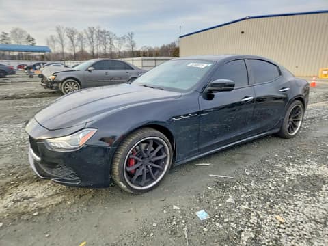 2017 Maserati Ghibli, VIN ZAM57XSA1H1213816. Фото 1 з 6 з аукціону Copart. Каталог авто зі США OpenDataCar.