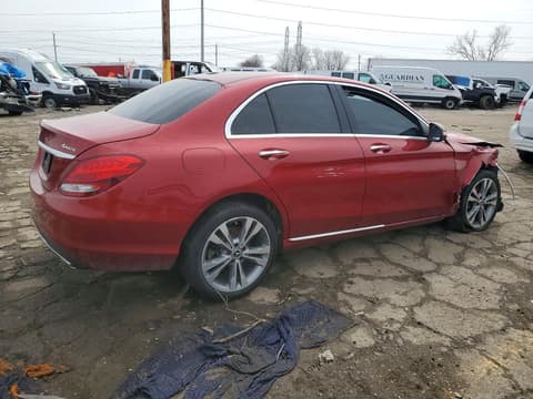 2018 Mercedes-benz C-Class, VIN 55SWF4KB6JU279485. Фото 3 з 6 з аукціону Copart. Каталог авто зі США OpenDataCar.