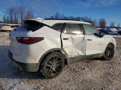 2021 Chevrolet Blazer, VIN 3GNKBJRS2MS506674. Photo 3 of 6 from Copart auction. OpenDataCar US salvage catalog.