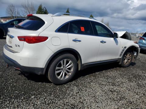 2015 Infiniti QX70, VIN JN8CS1MW6FM482264. Photo 3 of 6 from Copart auction. OpenDataCar US salvage catalog.