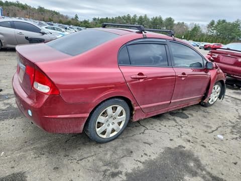 2010 Honda Civic, VIN 2HGFA1E55AH543263. Фото 3 з 6 з аукціону Copart. Каталог авто зі США OpenDataCar.