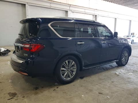 2021 Infiniti QX80, VIN JN8AZ2AE2M9270644. Photo 3 of 6 from Copart auction. OpenDataCar US salvage catalog.