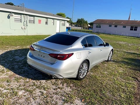 2019 Infiniti Q50, VIN JN1EV7AP3KM514466. Фото 4 з 6 з аукціону Copart. Каталог авто зі США OpenDataCar.