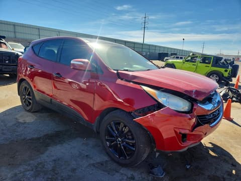 2013 Hyundai Tucson, VIN KM8JUCAC8DU691016. Zdjęcie 4 z 6 z aukcji Copart. Katalog aut z USA OpenDataCar.