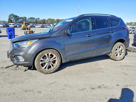 2018 Ford Escape, VIN 1FMCU0GD8JUD01776. Фото 1 з 6 з аукціону Copart. Каталог авто зі США OpenDataCar.