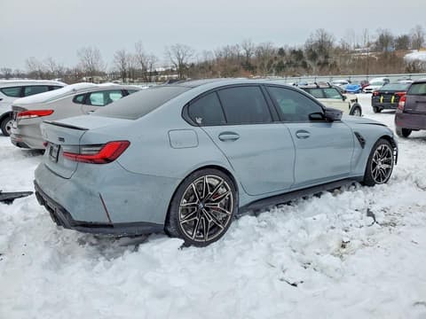2023 Bmw M3, VIN WBS43AY02PFR21526. Фото 3 из 6 с аукциона Copart. Каталог авто из США OpenDataCar.
