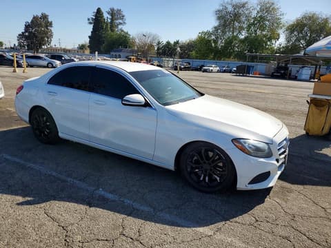 2017 Mercedes-benz C-Class, VIN 55SWF4JB8HU207716. Фото 4 з 6 з аукціону Copart. Каталог авто зі США OpenDataCar.