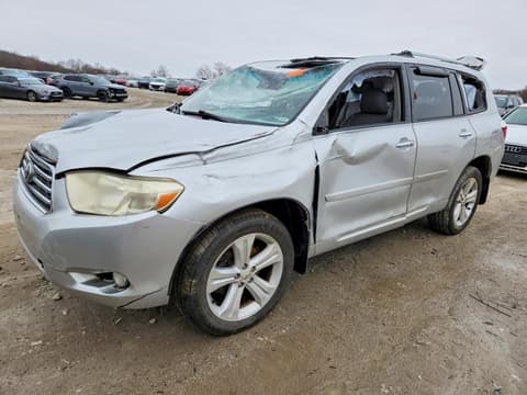 2008 Toyota Highlander, VIN JTEES42A782019590. Фото 1 з 6 з аукціону Copart. Каталог авто зі США OpenDataCar.