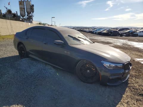2017 Bmw 7 Series, VIN WBA7E2C31HG740853. Фото 4 з 6 з аукціону Copart. Каталог авто зі США OpenDataCar.