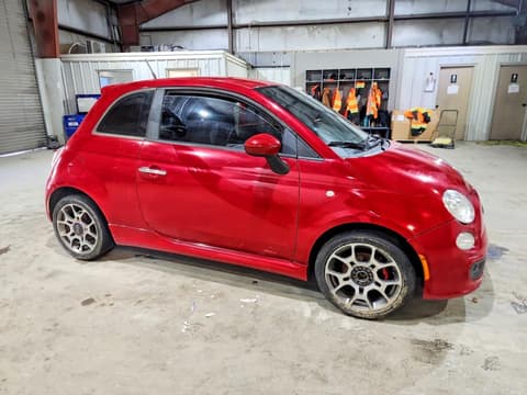 2013 Fiat 500, VIN 3C3CFFBR3DT563051. Фото 4 з 6 з аукціону Copart. Каталог авто зі США OpenDataCar.