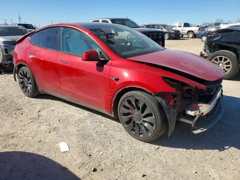 2022 Tesla Model Y, VIN 7SAYGDEF0NF521671. Фото 4 з 6 з аукціону Copart. Каталог авто зі США OpenDataCar.