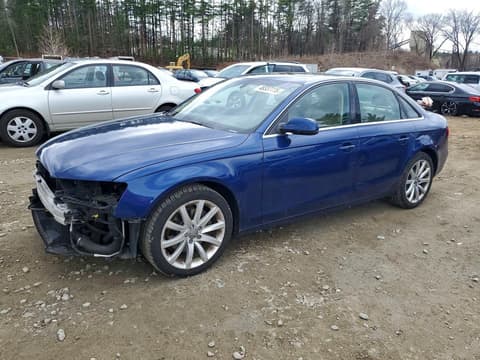 2013 Audi A4, VIN WAUKFAFL7DN038393. Фото 1 з 6 з аукціону Copart. Каталог авто зі США OpenDataCar.