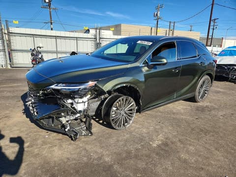 2025 Lexus RX 350h, VIN 2T2BBMCA2SC080338. Photo 1 of 6 from Copart auction. OpenDataCar US salvage catalog.