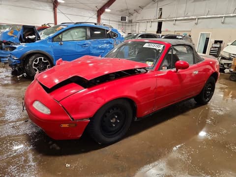 1990 Mazda MX-5 Miata, VIN JM1NA3514L0127442. Фото 1 з 6 з аукціону Copart. Каталог авто зі США OpenDataCar.