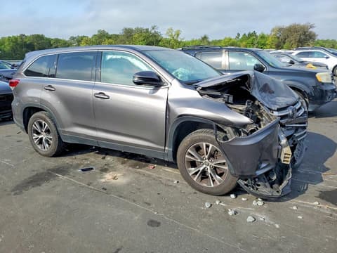 2019 Toyota Highlander, VIN 5TDZARFH3KS043608. Фото 4 из 6 с аукциона Copart. Каталог авто из США OpenDataCar.