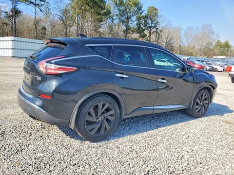 2017 Nissan Murano, VIN 5N1AZ2MH5HN144708. Фото 3 з 6 з аукціону Copart. Каталог авто зі США OpenDataCar.