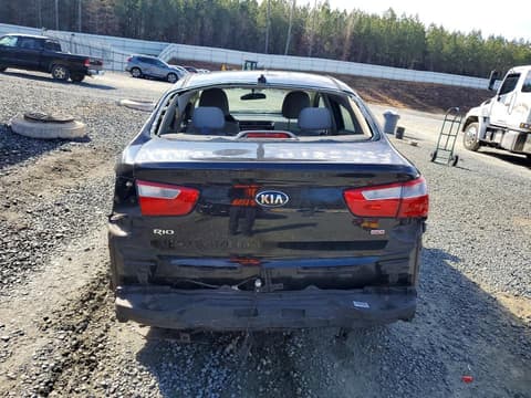 2017 Kia Rio, VIN KNADM4A34H6072203. Фото 6 з 6 з аукціону Copart. Каталог авто зі США OpenDataCar.